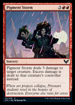 Pigment Storm [Strixhaven: School of Mages] | Card Merchant Takapuna