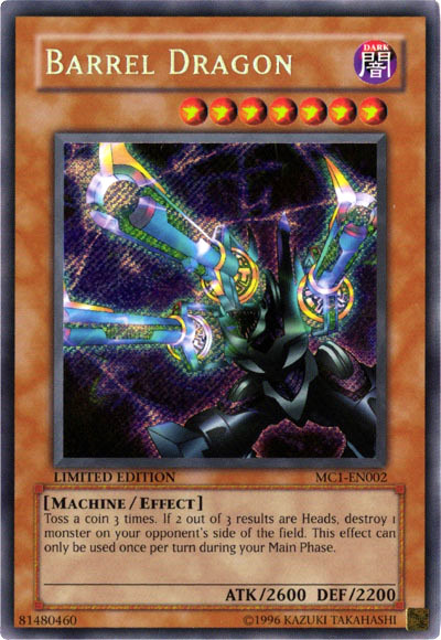 Barrel Dragon [MC1-EN002] Secret Rare | Card Merchant Takapuna
