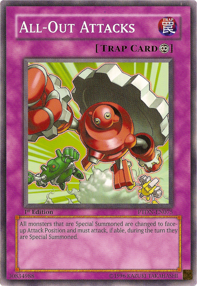All-Out Attacks [PTDN-EN075] Common | Card Merchant Takapuna