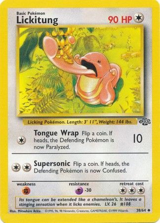Lickitung (38/64) [Jungle Unlimited] | Card Merchant Takapuna