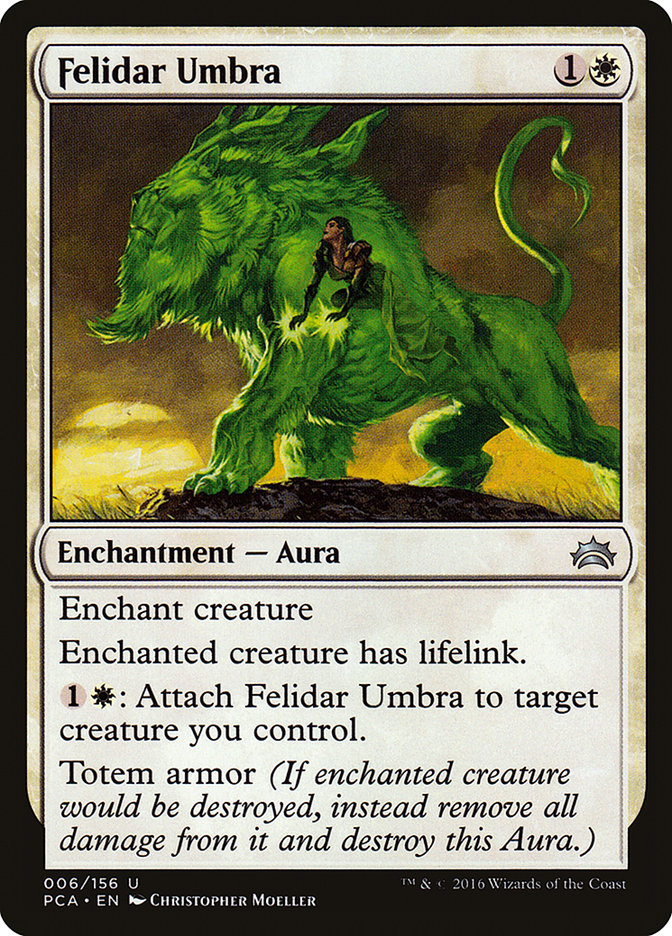 Felidar Umbra [Planechase Anthology] | Card Merchant Takapuna