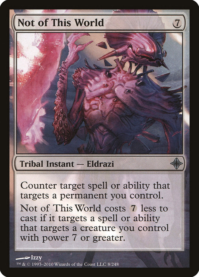 Not of This World [Rise of the Eldrazi] | Card Merchant Takapuna