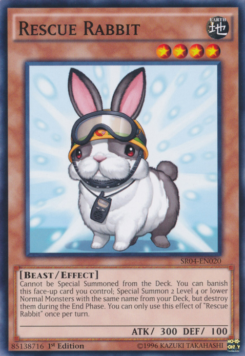 Rescue Rabbit [SR04-EN020] Common | Card Merchant Takapuna