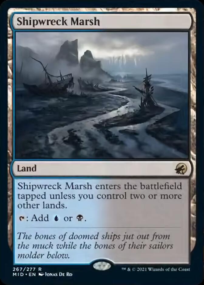 Shipwreck Marsh [Innistrad: Midnight Hunt] | Card Merchant Takapuna