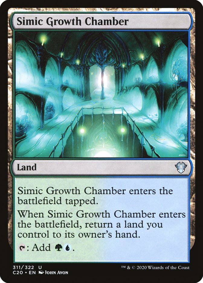 Simic Growth Chamber [Commander 2020] | Card Merchant Takapuna