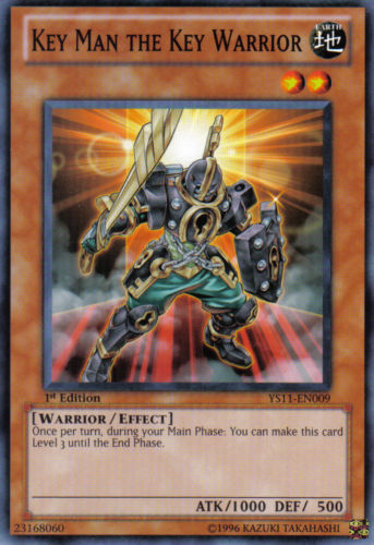 Key Man the Key Warrior [YS11-EN009] Common | Card Merchant Takapuna