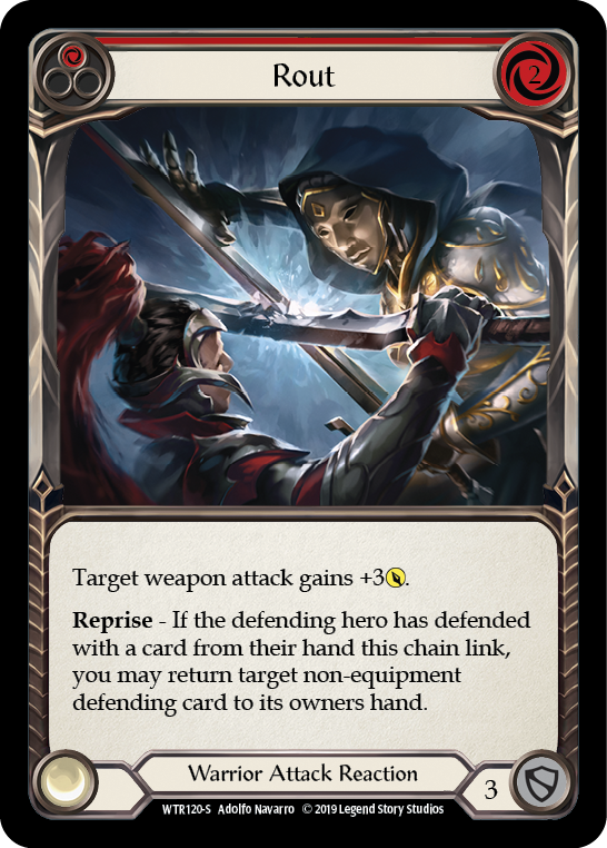 Rout [WTR120-S] (Welcome to Rathe)  Alpha Print Normal | Card Merchant Takapuna