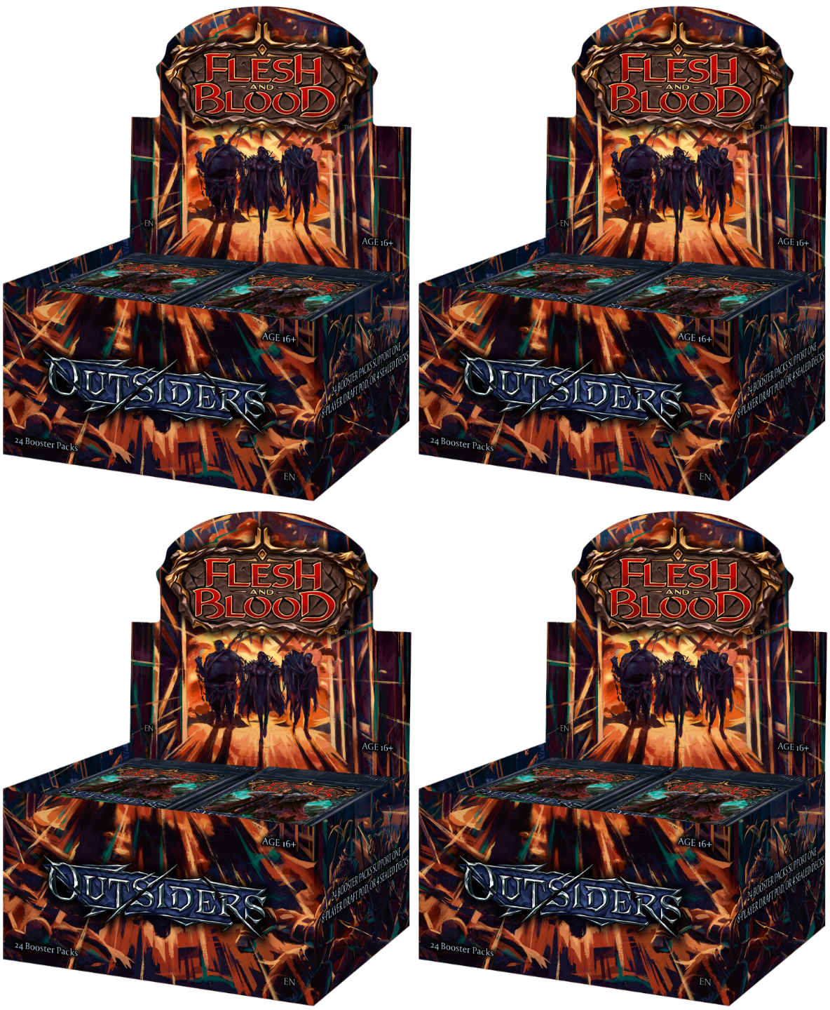 FAB Booster Case - Outsiders | Card Merchant Takapuna