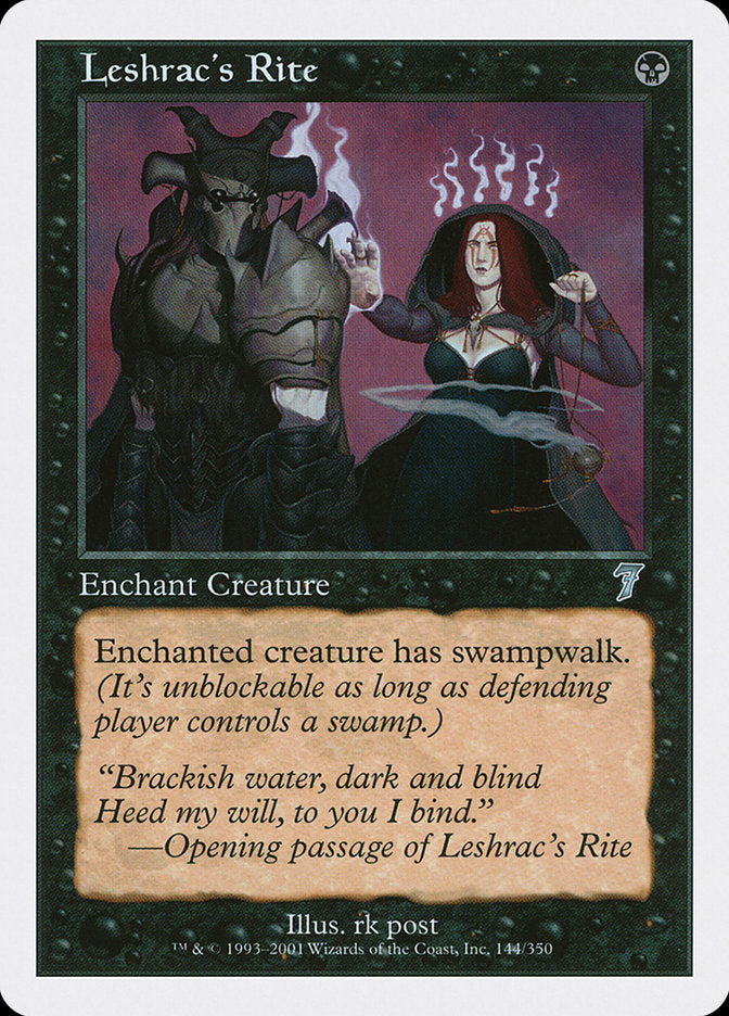 Leshrac's Rite [Seventh Edition] | Card Merchant Takapuna