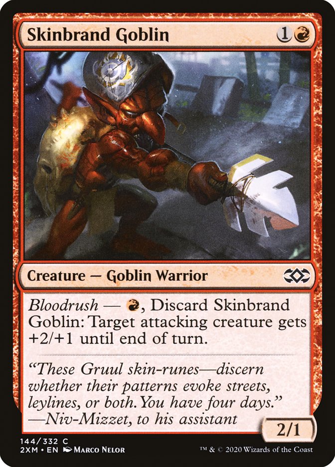 Skinbrand Goblin [Double Masters] | Card Merchant Takapuna