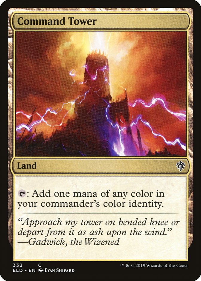 Command Tower [Throne of Eldraine] | Card Merchant Takapuna