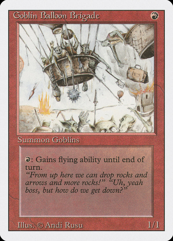 Goblin Balloon Brigade [Revised Edition] | Card Merchant Takapuna
