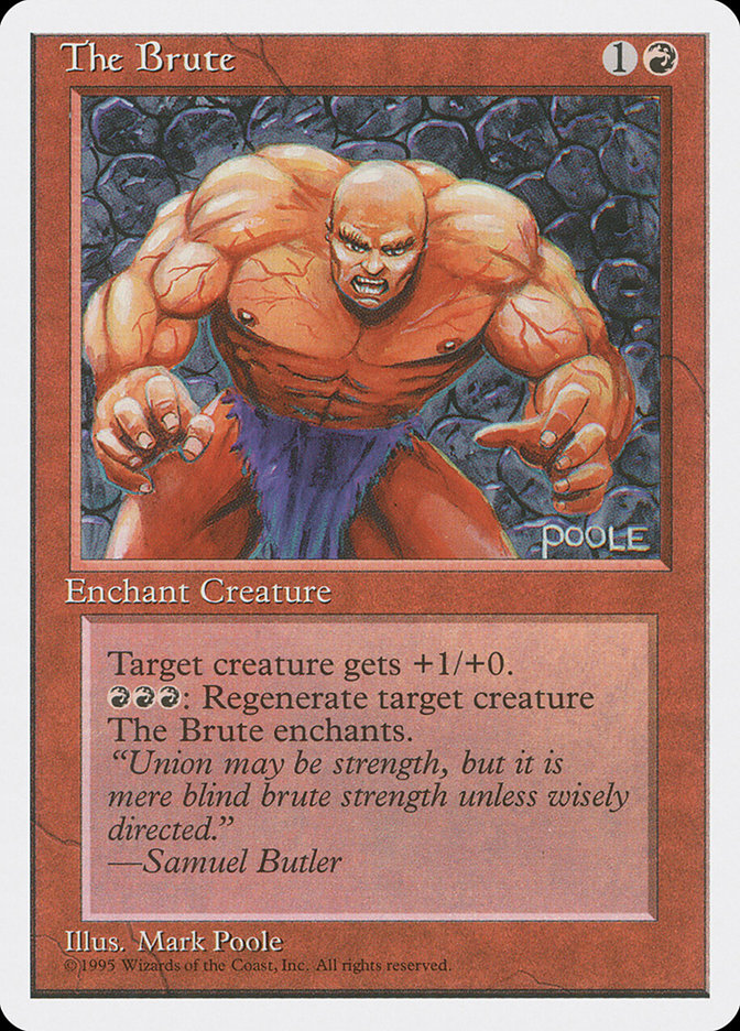 The Brute [Fourth Edition] | Card Merchant Takapuna
