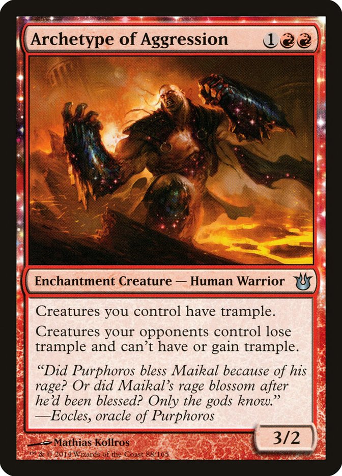 Archetype of Aggression [Born of the Gods] | Card Merchant Takapuna