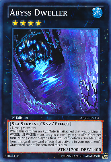 Abyss Dweller [ABYR-EN084] Super Rare | Card Merchant Takapuna