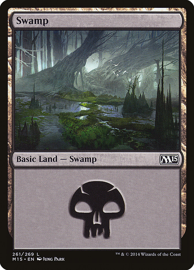 Swamp (261) [Magic 2015] | Card Merchant Takapuna