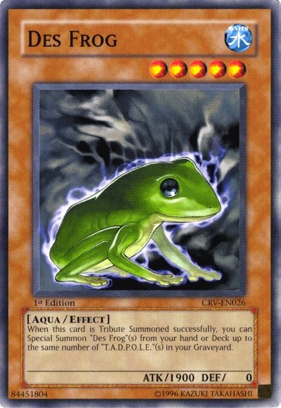 Des Frog [CRV-EN026] Common | Card Merchant Takapuna