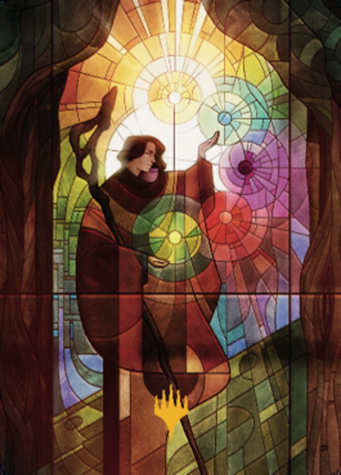 Jodah, the Unifier Art Card (Gold-Stamped Signature) [Dominaria United Art Series] | Card Merchant Takapuna