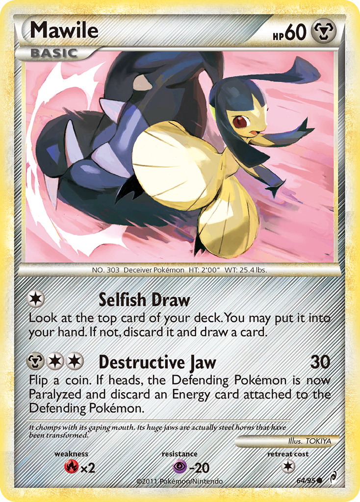 Mawile (64/95) [HeartGold & SoulSilver: Call of Legends] | Card Merchant Takapuna