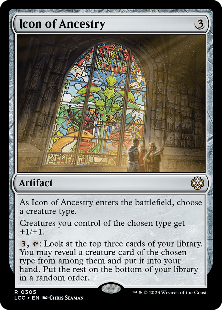 Icon of Ancestry [The Lost Caverns of Ixalan Commander] | Card Merchant Takapuna