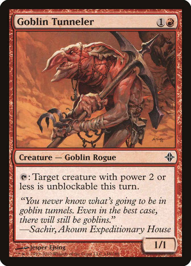 Goblin Tunneler [Rise of the Eldrazi] | Card Merchant Takapuna
