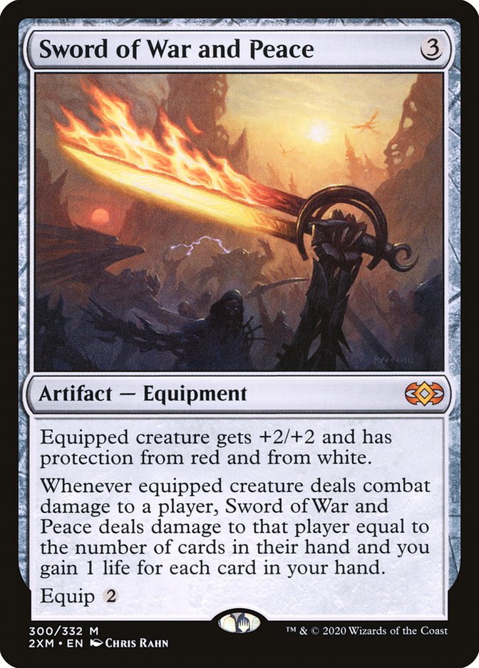 Sword of War and Peace [Double Masters] | Card Merchant Takapuna