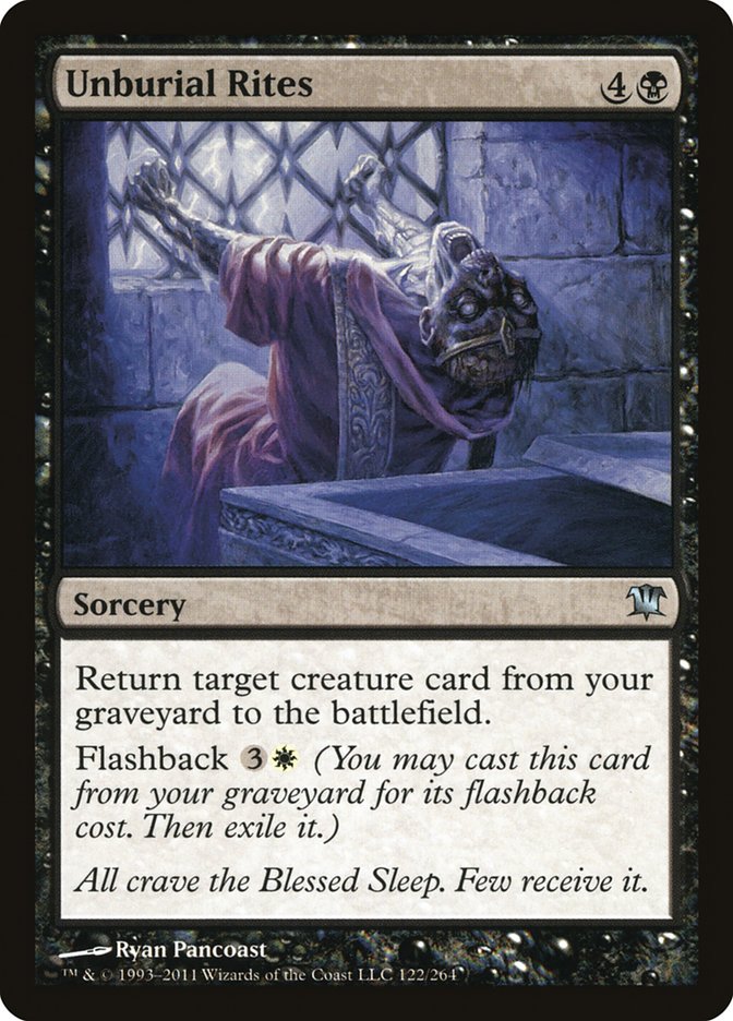 Unburial Rites [Innistrad] | Card Merchant Takapuna