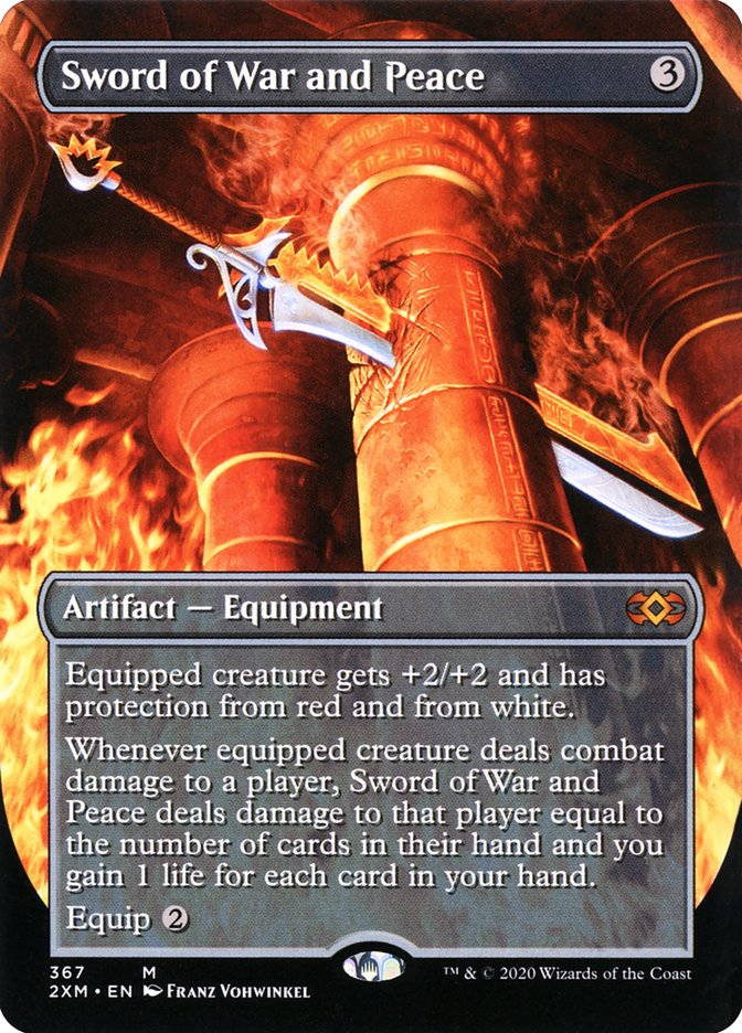 Sword of War and Peace (Toppers) [Double Masters] | Card Merchant Takapuna