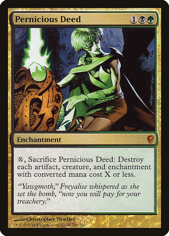 Pernicious Deed [Conspiracy] | Card Merchant Takapuna
