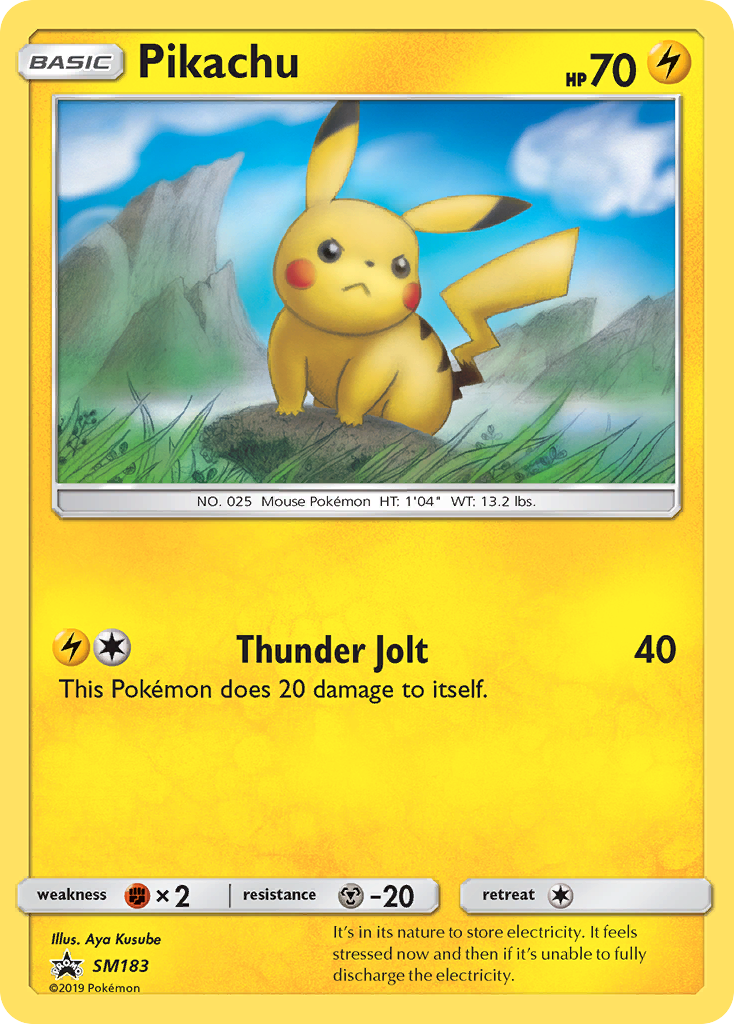Pikachu (SM183) [Sun & Moon: Black Star Promos] | Card Merchant Takapuna