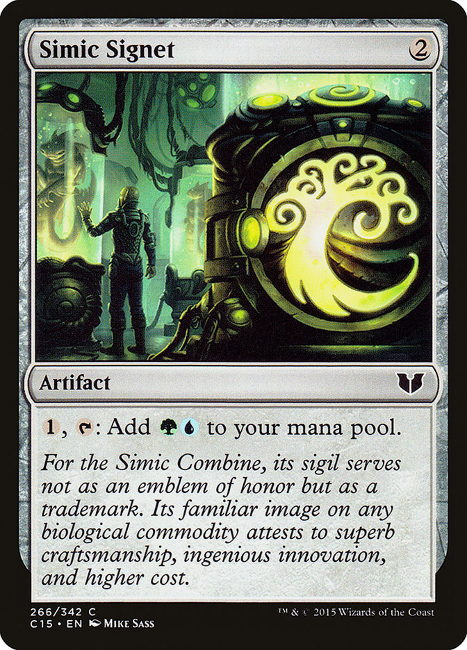 Simic Signet [Commander 2015] | Card Merchant Takapuna
