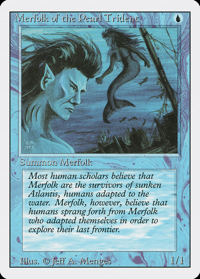 Merfolk of the Pearl Trident [Revised Edition] | Card Merchant Takapuna