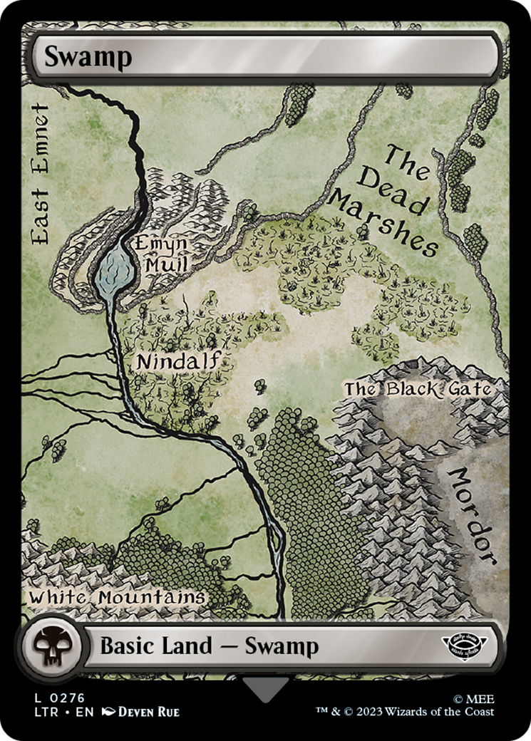 Swamp (276) [The Lord of the Rings: Tales of Middle-Earth] | Card Merchant Takapuna