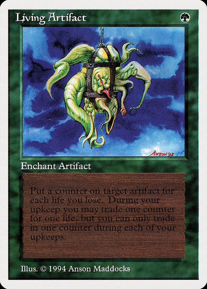 Living Artifact [Summer Magic / Edgar] | Card Merchant Takapuna