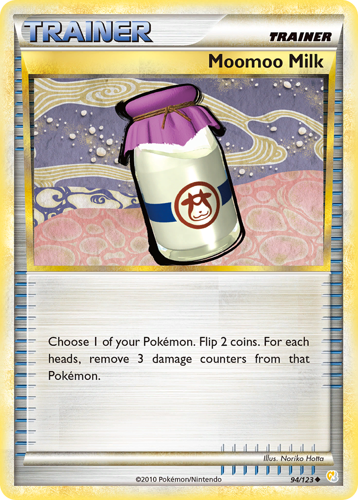 Moomoo Milk (94/123) [HeartGold & SoulSilver: Base Set] | Card Merchant Takapuna