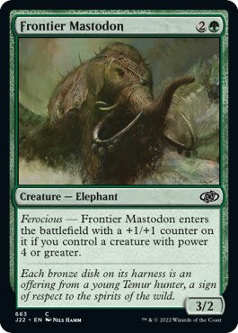 Frontier Mastodon [Jumpstart 2022] | Card Merchant Takapuna