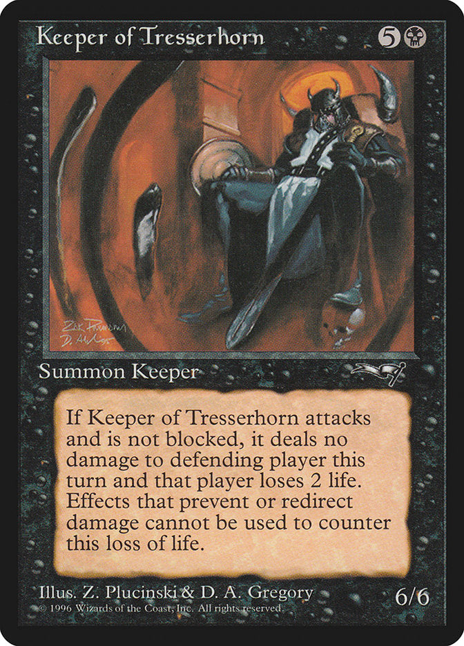 Keeper of Tresserhorn [Alliances] | Card Merchant Takapuna