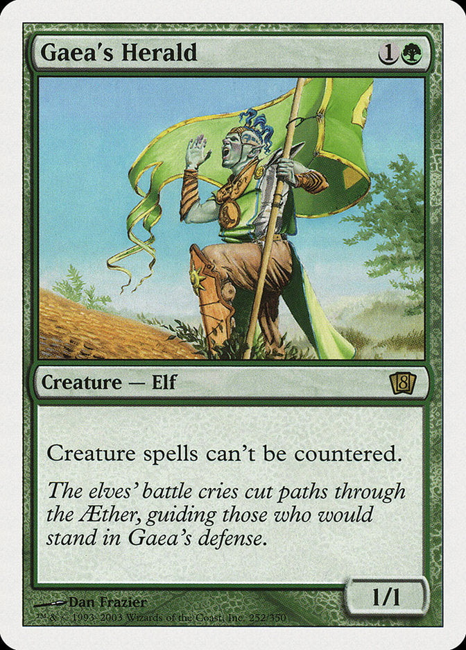 Gaea's Herald [Eighth Edition] | Card Merchant Takapuna
