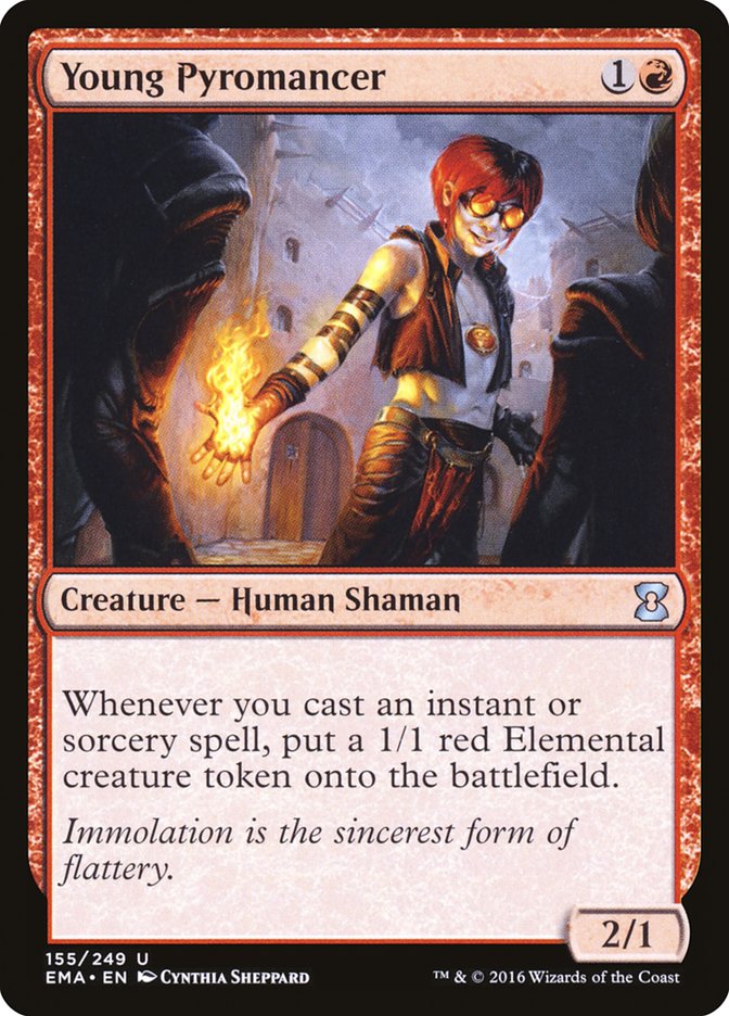 Young Pyromancer [Eternal Masters] | Card Merchant Takapuna