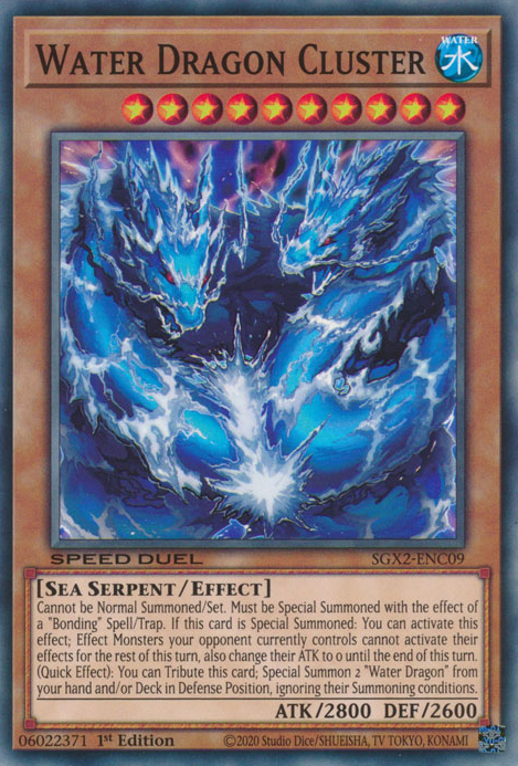 Water Dragon Cluster [SGX2-ENC09] Common | Card Merchant Takapuna
