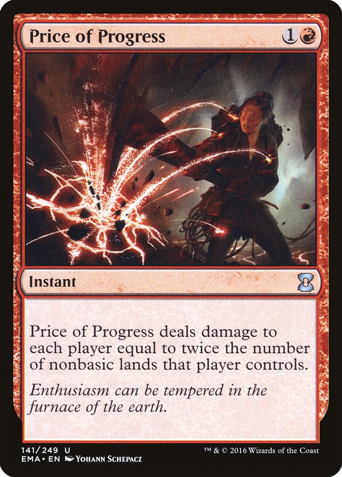 Price of Progress [Eternal Masters] | Card Merchant Takapuna
