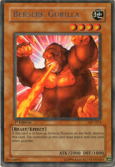 Berserk Gorilla [IOC-013] Rare | Card Merchant Takapuna