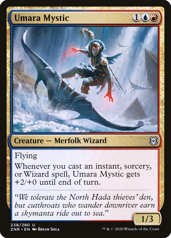 Umara Mystic [Zendikar Rising] | Card Merchant Takapuna
