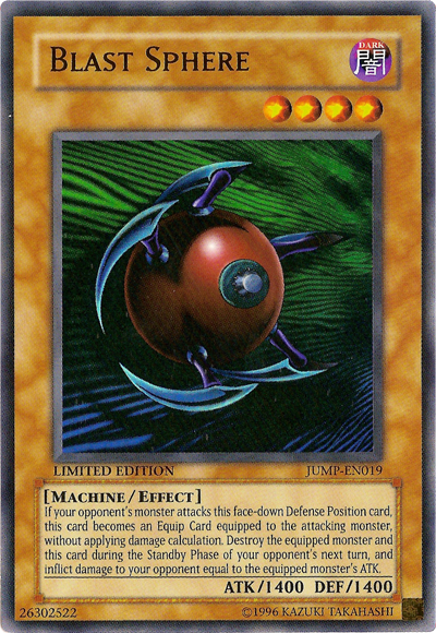 Blast Sphere [JUMP-EN019] Ultra Rare | Card Merchant Takapuna