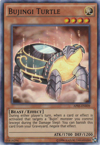 Bujingi Turtle [AP05-EN009] Super Rare | Card Merchant Takapuna