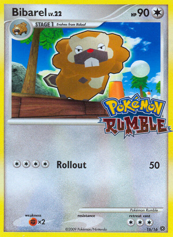 Bibarel (16/16) [Pokémon Rumble] | Card Merchant Takapuna