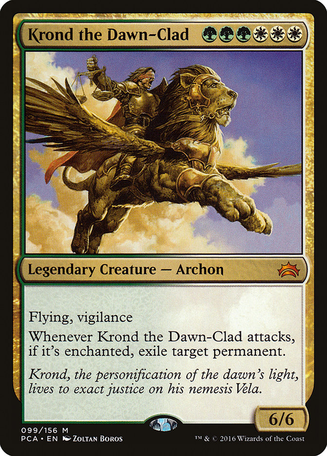 Krond the Dawn-Clad [Planechase Anthology] | Card Merchant Takapuna