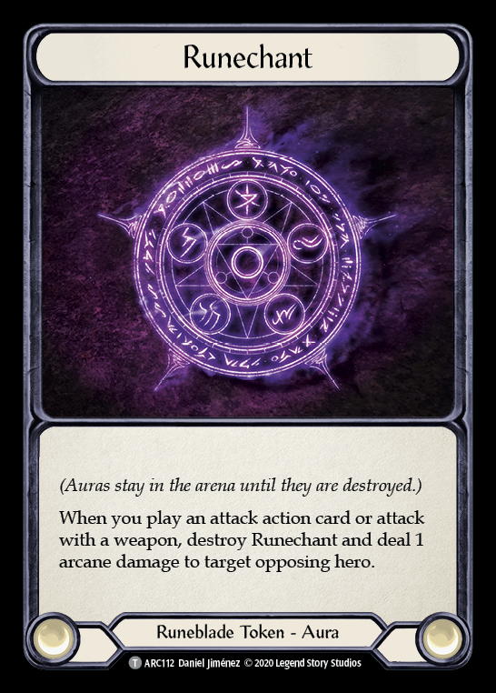 Runechant [U-ARC112] (Arcane Rising Unlimited)  Unlimited Normal | Card Merchant Takapuna