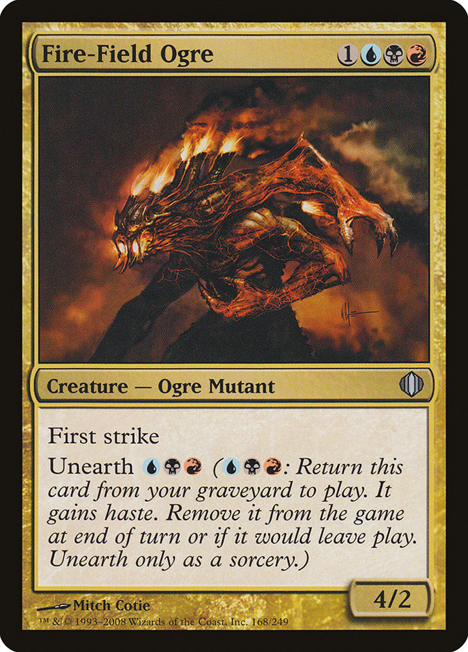 Fire-Field Ogre [Shards of Alara] | Card Merchant Takapuna