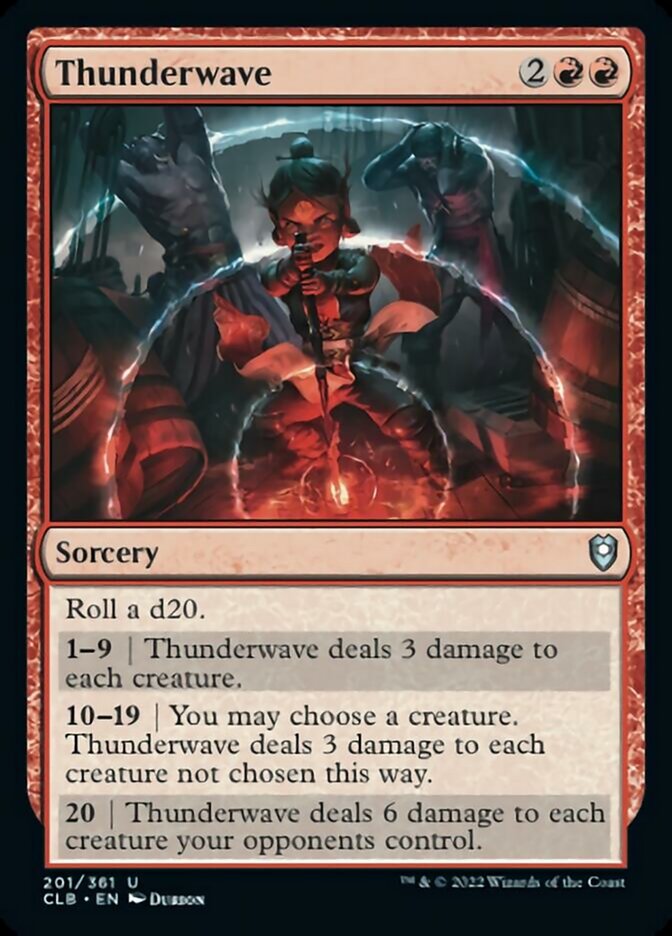 Thunderwave [Commander Legends: Battle for Baldur's Gate] | Card Merchant Takapuna